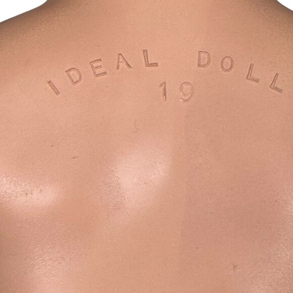 Vintage Ideal 3V-92 Princess Mary Walker Doll Moveable Joints 1950s Nude 19" - Picture 7 of 11